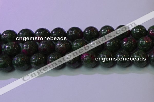 CRZ1113 15.5 inches 10mm round imitation ruby zoisite beads wholesale