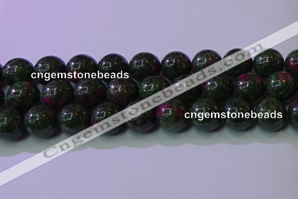 CRZ1115 15.5 inches 14mm round imitation ruby zoisite beads wholesale