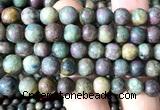 CRZ1237 15 inches 8mm round red corundum beads wholesale