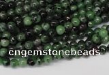 CRZ20 15.5 inches 4mm round ruby zoisite gemstone beads