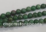 CRZ601 15.5 inches 6mm round New ruby zoisite gemstone beads