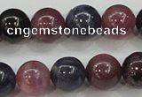 CRZ802 15.5 inches 10mm round natural ruby sapphire beads