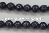 CRZ822 15.5 inches 6mm round natural sapphire gemstone beads