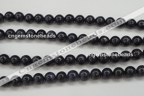 CRZ824 15.5 inches 10mm round natural sapphire gemstone beads