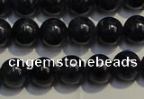 CRZ951 15.5 inches 6mm - 6.5mm round A- grade natural sapphire beads