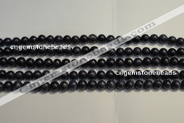 CRZ954 15.5 inches 6mm - 6.5mm round A grade natural sapphire beads