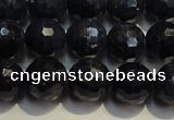 CRZ963 15.5 inches 7mm – 7.8mm faceted round A grade sapphire beads
