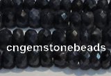 CRZ972 15.5 inches 4*6mm faceted rondelle A- grade sapphire beads