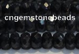 CRZ973 15.5 inches 5*7mm faceted rondelle A- grade sapphire beads