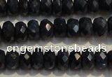 CRZ975 15.5 inches 3*5mm faceted rondelle A grade sapphire beads