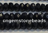 CRZ980 15.5 inches 4*6mm faceted rondelle A+ grade sapphire beads