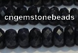 CRZ981 15.5 inches 5*7mm faceted rondelle A+ grade sapphire beads