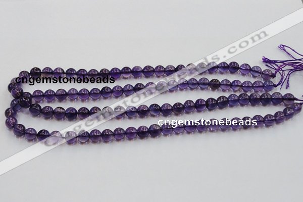 CSA04 15.5 inches 8mm round synthetic amethyst beads wholesale