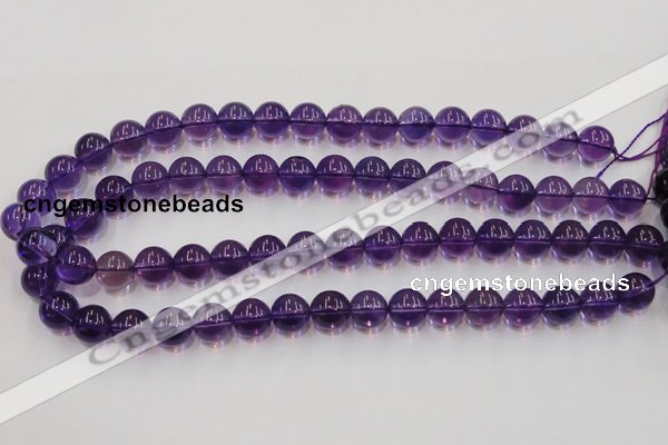 CSA06 15.5 inches 12mm round synthetic amethyst beads wholesale
