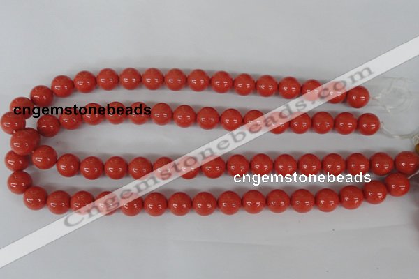CSB102 15.5 inches 12mm round shell pearl beads wholesale