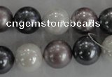 CSB1082 15.5 inches 12mm round mixed color shell pearl beads