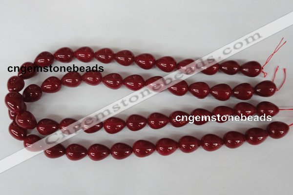 CSB111 15.5 inches 11*15mm teardrop shell pearl beads wholesale