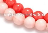 CSB12 16 inches 10mm round shell pearl beads Wholesale