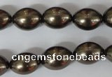 CSB123 15.5 inches 12*15mm rice shell pearl beads wholesale