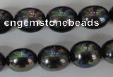CSB124 15.5 inches 12*15mm rice shell pearl beads wholesale