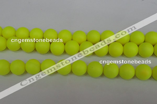 CSB1319 15.5 inches 12mm matte round shell pearl beads wholesale