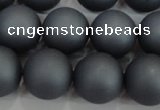 CSB1328 15.5 inches 10mm matte round shell pearl beads wholesale