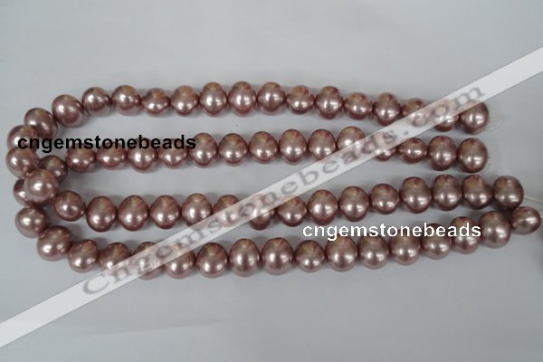 CSB139 15.5 inches 12*15mm – 13*16mm oval shell pearl beads