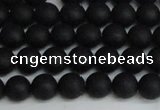 CSB1456 15.5 inches 6mm matte round shell pearl beads wholesale
