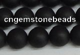 CSB1459 15.5 inches 12mm matte round shell pearl beads wholesale