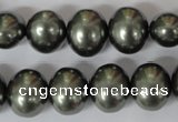 CSB147 15.5 inches 12*15mm – 13*16mm oval shell pearl beads