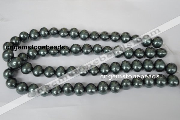 CSB148 15.5 inches 12*15mm – 13*16mm oval shell pearl beads