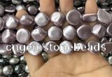 CSB2156 15.5 inches 14*14mm - 15*15mm baroque shell pearl beads