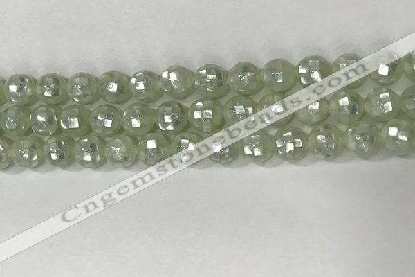 CSB4004 15.5 inches 8mm ball abalone shell beads wholesale