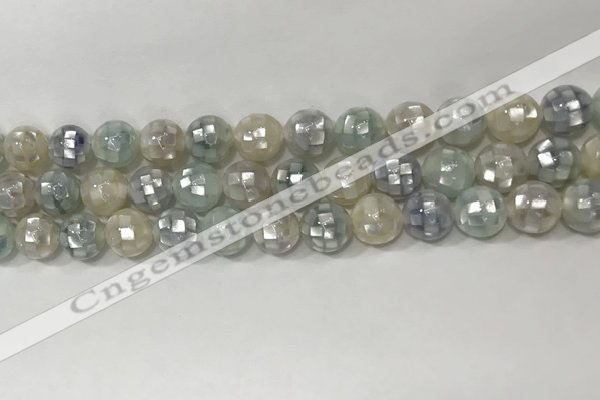 CSB4006 15.5 inches 8mm ball abalone shell beads wholesale