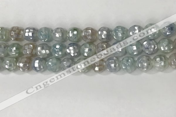 CSB4014 15.5 inches 10mm ball abalone shell beads wholesale