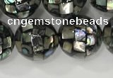 CSB4024 15.5 inches 12mm ball abalone shell beads wholesale