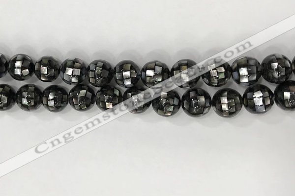 CSB4025 15.5 inches 12mm ball abalone shell beads wholesale