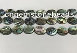 CSB4129 15.5 inches 13*18mm oval abalone shell beads wholesale