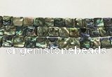 CSB4145 15.5 inches 12*12mm square abalone shell beads wholesale