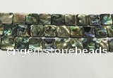 CSB4148 15.5 inches 18*18mm square abalone shell beads wholesale