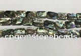 CSB4155 15.5 inches 13*18mm rectangle abalone shell beads wholesale