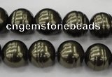 CSB622 15.5 inches 14mm whorl round shell pearl beads