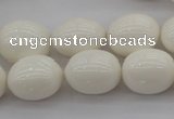 CSB675 15.5 inches 16*19mm oval shell pearl beads