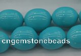 CSB677 15.5 inches 16*19mm oval shell pearl beads