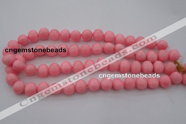 CSB690 15.5 inches 13*15mm oval shell pearl beads