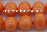 CSB711 15.5 inches 16*19mm oval shell pearl beads