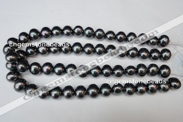 CSB816 15.5 inches 13*15mm oval shell pearl beads wholesale