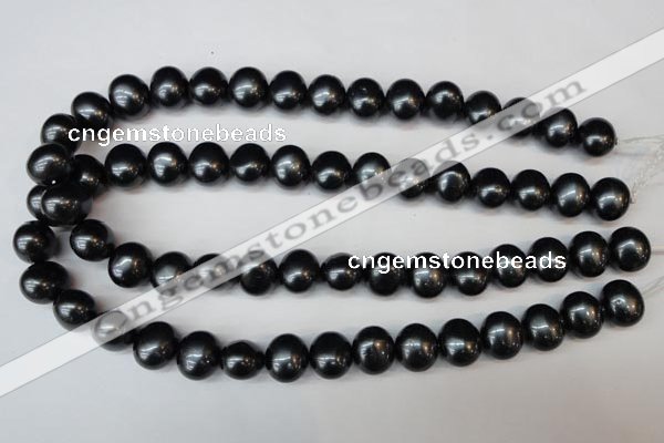 CSB818 15.5 inches 13*15mm oval shell pearl beads wholesale