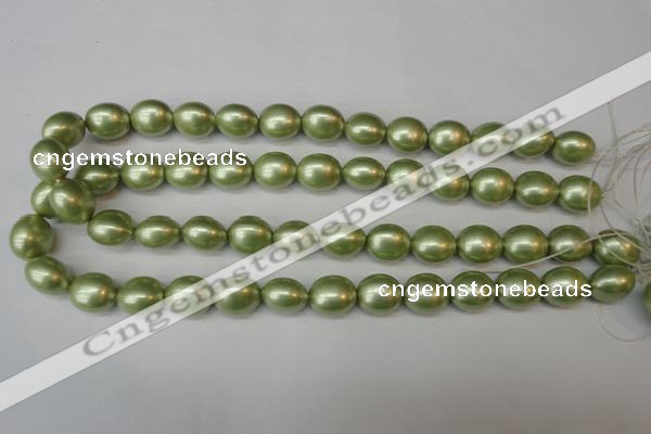 CSB881 15.5 inches 13*15mm nuggets shell pearl beads wholesale