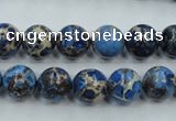 CSE211 15.5 inches 8mm round dyed natural sea sediment jasper beads